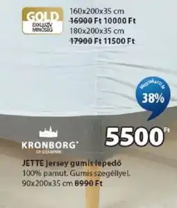 JYSK Kronborg jette jersey gumis lepedő ajánlat