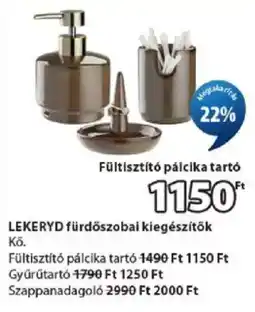 JYSK Lekeryd fültisztító pálca tartó ajánlat