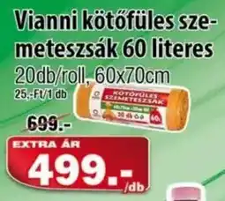 Vianni Drogéria Vianni kötőfüles sze-meteszák ajánlat