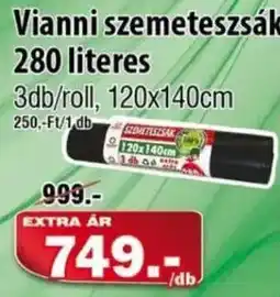 Vianni Drogéria Vianni szemeteszsák ajánlat