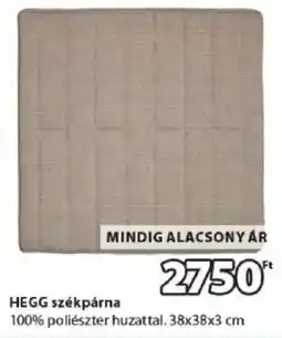 JYSK Hegg székpárna ajánlat