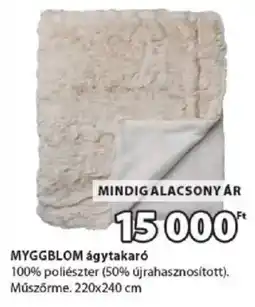 JYSK Myggbloom ágytakaró ajánlat