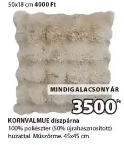 JYSK Kornvalmue diszpárna ajánlat