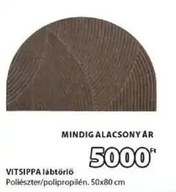 JYSK Vitsippa lábtörlő ajánlat