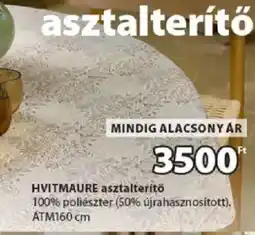 JYSK Hvitmaure asztalterítő ajánlat