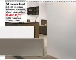 Bauhaus Fali csempe Pearl ajánlat