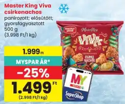 Spar Master King Viva csirkenachos ajánlat