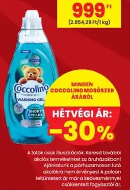 Spar Coccolino mosószer ajánlat