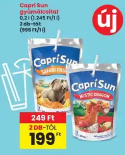 Interspar Capri Sun gyümölcsital ajánlat