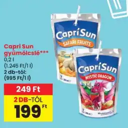 Spar Capri Sun gyümölcsle ajánlat