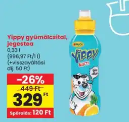 Spar Yippy gyümölcsital ajánlat