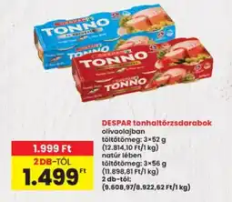 Interspar Despar tonhaltörzsdarabok ajánlat