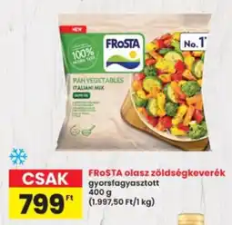 Interspar Frosta olasz zöldségkeverék ajánlat