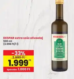 Interspar Despar extra szűz olívaolaj ajánlat