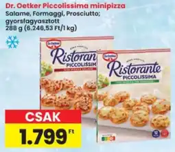 Interspar Dr. Oetker piccolissima minipizza ajánlat