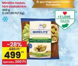 Interspar Mirelite rostos, tört sóskakrém ajánlat