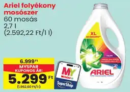Spar Ariel folyékony mosószer ajánlat