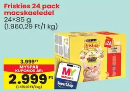 Spar Friskies macskaeledel ajánlat