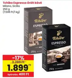 Interspar Tchibo espresso ajánlat