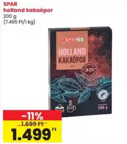 Interspar spar holland kakaópor ajánlat