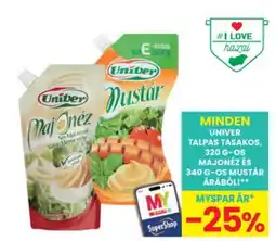 Interspar Univer majonéz és mustár ajánlat