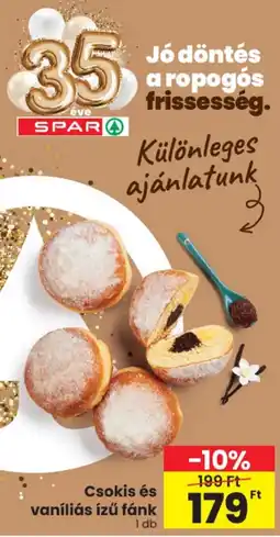 Spar Spar fánk ajánlat