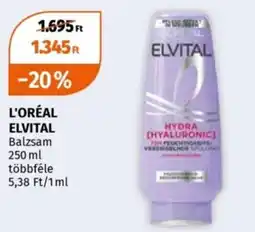 Müller L'oréal elvital balzsam ajánlat