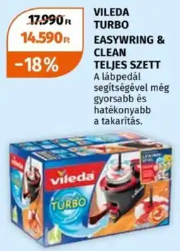 Müller Vileda turbo easywring & clean teljes szett ajánlat