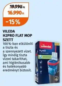 Müller Vileda h2pro flat mop szett ajánlat