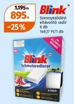 Müller Blink szennyeződést eltávolító radír ajánlat