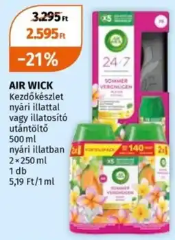 Müller Air Wick kezdőkészlet ajánlat