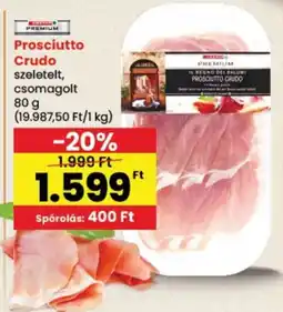 Spar Salumia premium prosciutto crudo ajánlat