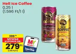 Spar Hell ice coffee ajánlat