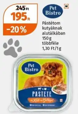 Müller Pet Bistro pastete ajánlat