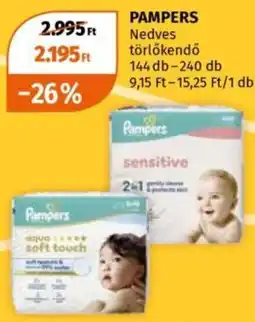Müller Pampers nedves törölköndö ajánlat