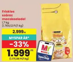 Spar Friskies száraz macskaeledel ajánlat