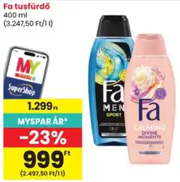 Spar Fa tusfürdő ajánlat