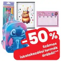 Interspar Számoss iskolakezdési termék ajánlat