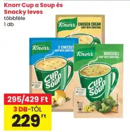 Spar Knorr cup a soup ajánlat