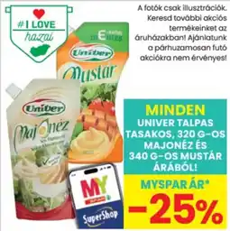 Spar Univer talpas ajánlat
