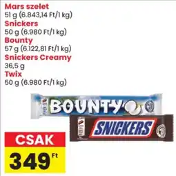 Spar snickers ajánlat