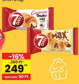 Interspar 7 days croissant double max ajánlat