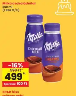 Interspar Milka csokoládéital ajánlat