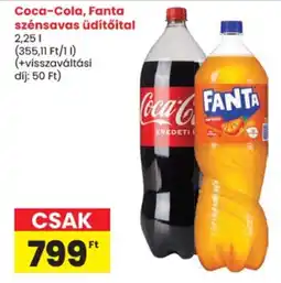 Spar Coca-Cola, Fanta szénsavas üdítőital ajánlat
