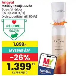 Spar Angyal mosoly tokaji cuvée ajánlat