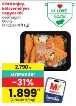 Interspar spar enjoy. vegyes tál ajánlat