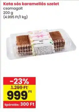 Interspar Kata sós karamellás szelet ajánlat