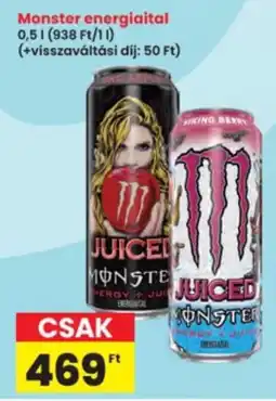 Interspar Monster energiailtal ajánlat