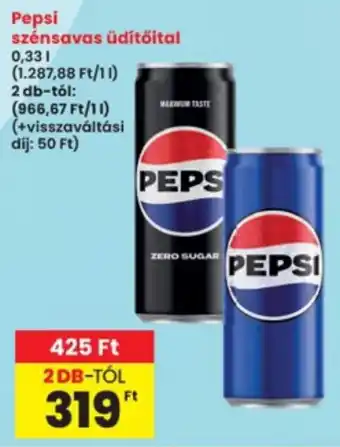 Pepsi szénsavas üdítőital