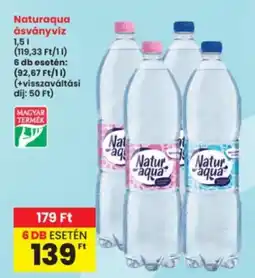 Interspar Naturaqua ásványvíz ajánlat
